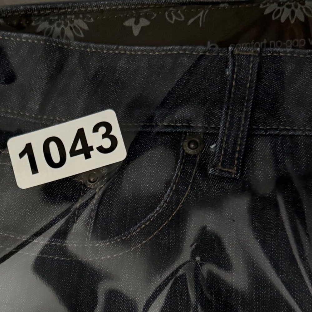 Merona Bootcut Jeans Dark‎ Wash Stretch Classic Mid Rise Women 20W - Picture 8 of 8